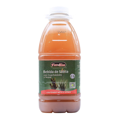 Bebida De Sabila Cuachalalate Nopal 2 L (FLOR DE ALOE)