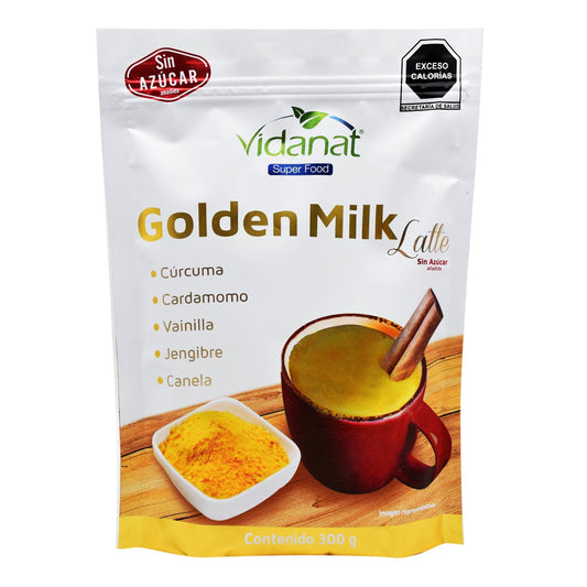 Golden Milk Late 300 G (VIDANAT/ALIMENTOS)