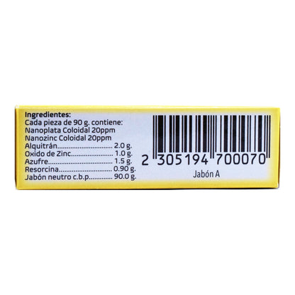 Jabon Nano Plata Coloidal 90 G (GOLDSIL)