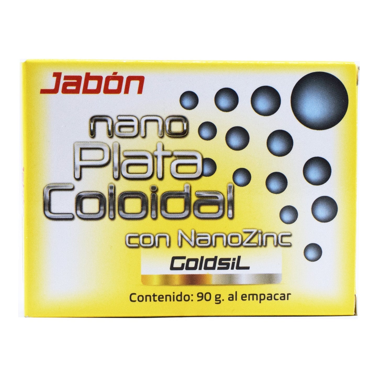 Jabon Nano Plata Coloidal 90 G (GOLDSIL)