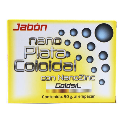 Jabon Nano Plata Coloidal 90 G (GOLDSIL)