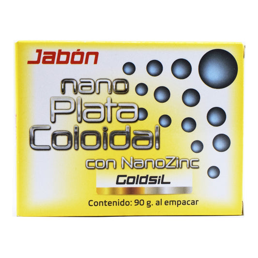 Jabon Nano Plata Coloidal 90 G (GOLDSIL)