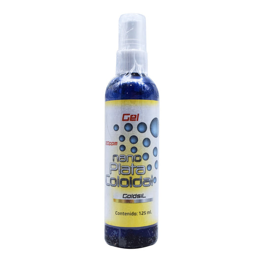 Gel Nano Plata Coloidal 125 Mililitros (GOLDSIL)