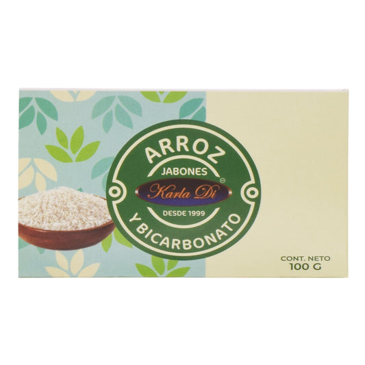 Jabon Arroz Y Bicarbonato 100 G (KARLA DI)