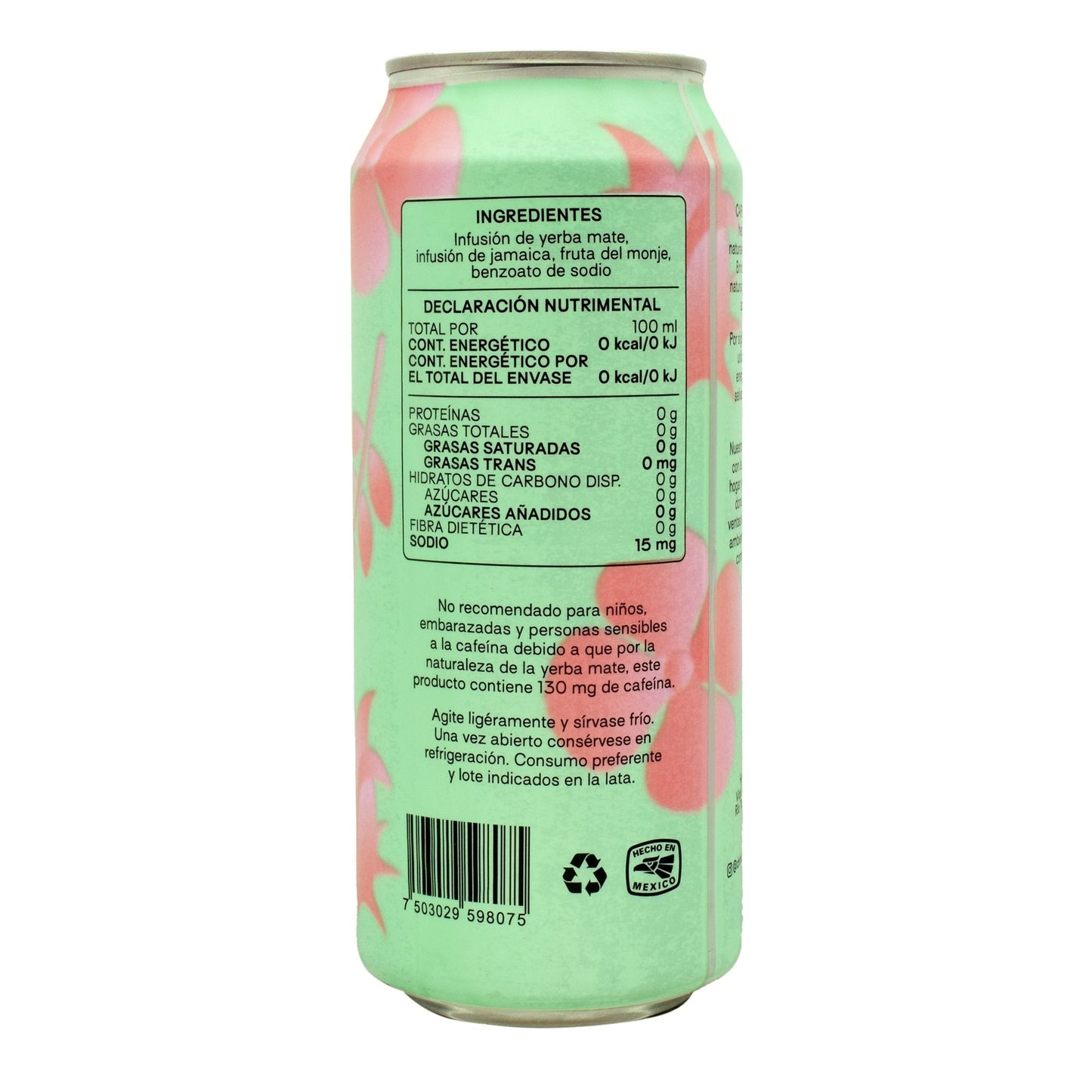 Bebida De Yerba Mate Sab Jamaica 473 Mililitros (CAPIBARA)