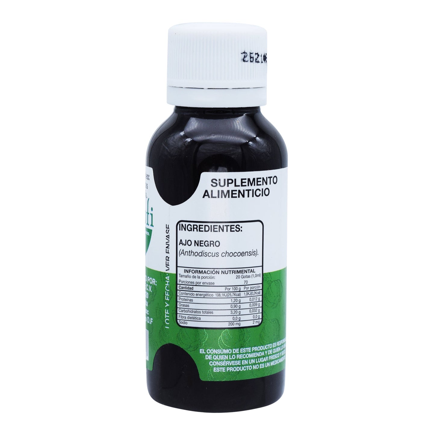 Ajo Negro Tintura 70 Mililitros (LIA SOFI)
