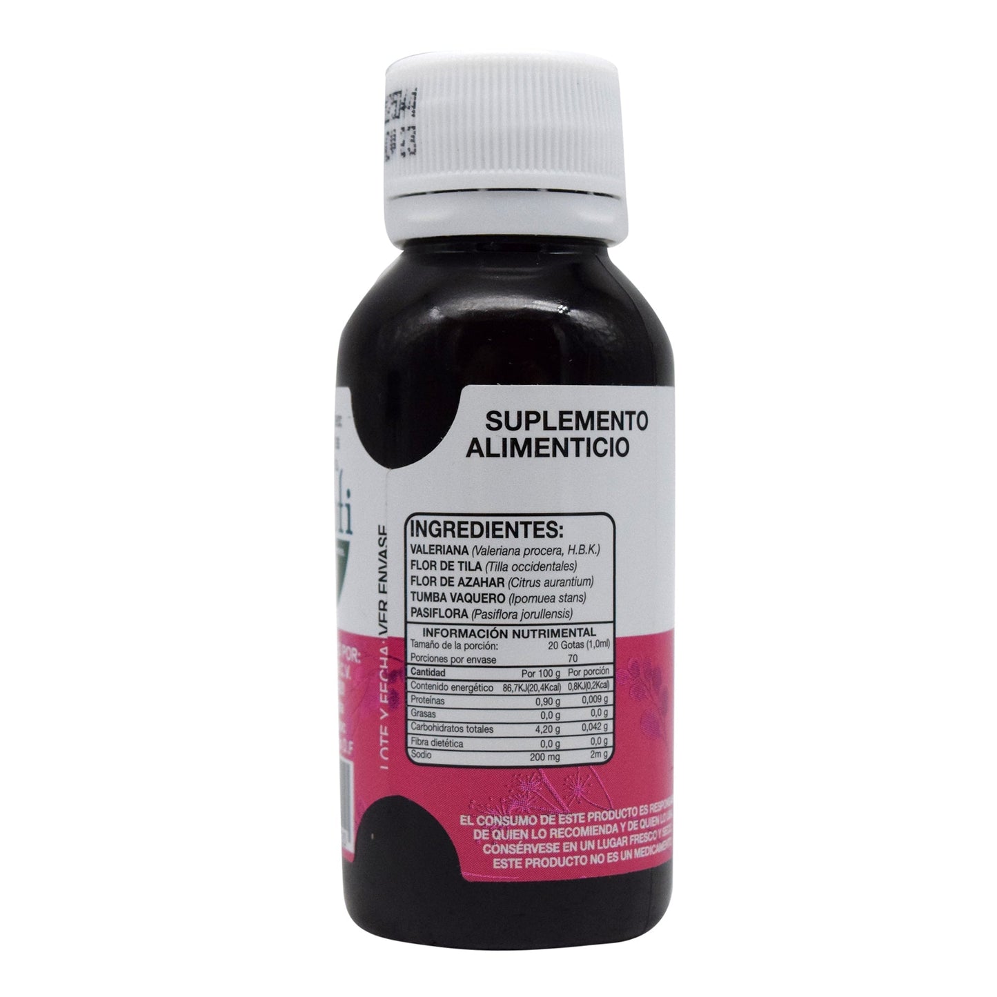 Valeriana Tintura 70 Mililitros (LIA SOFI)