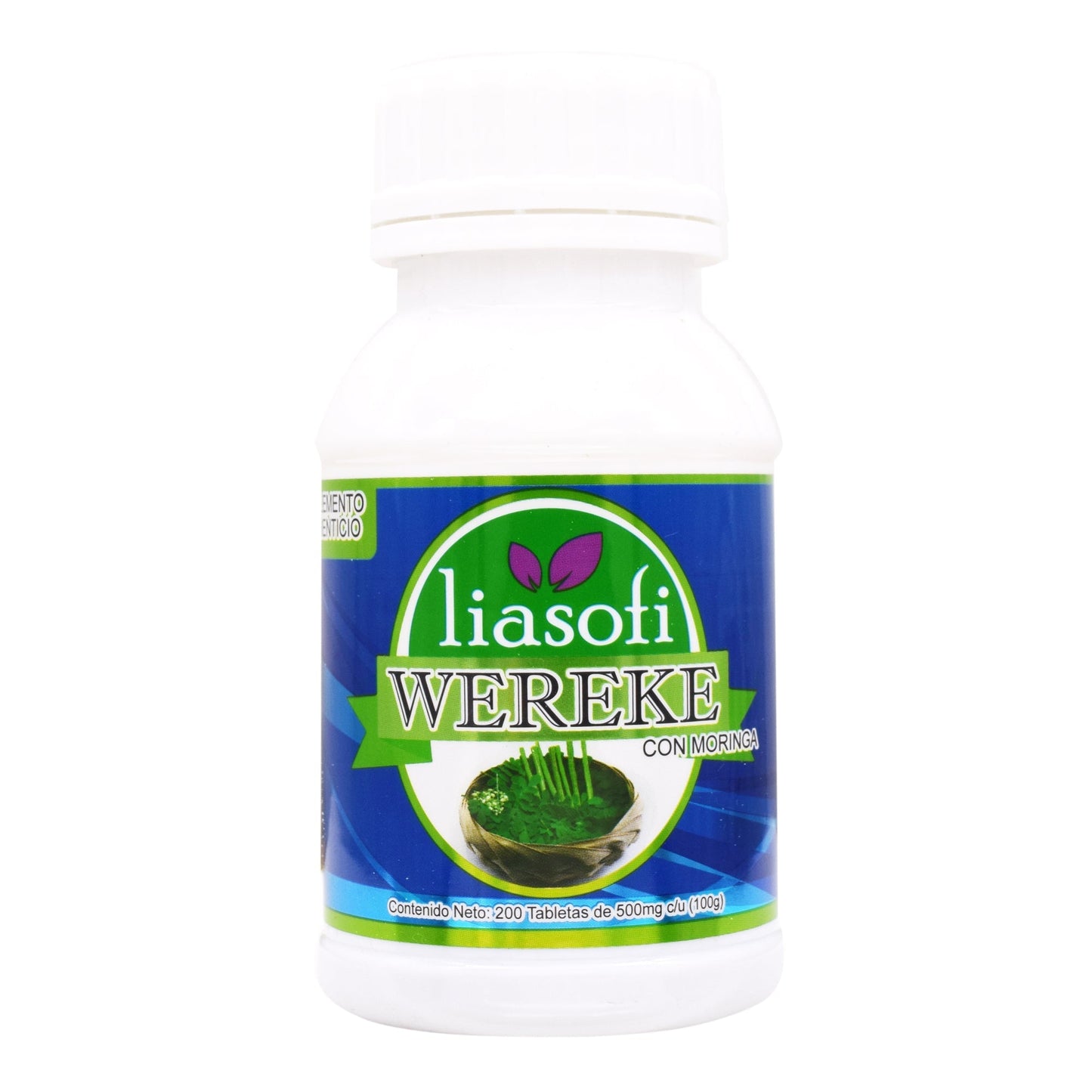 Wereke Con Moringa 200 Tabletas (LIA SOFI)