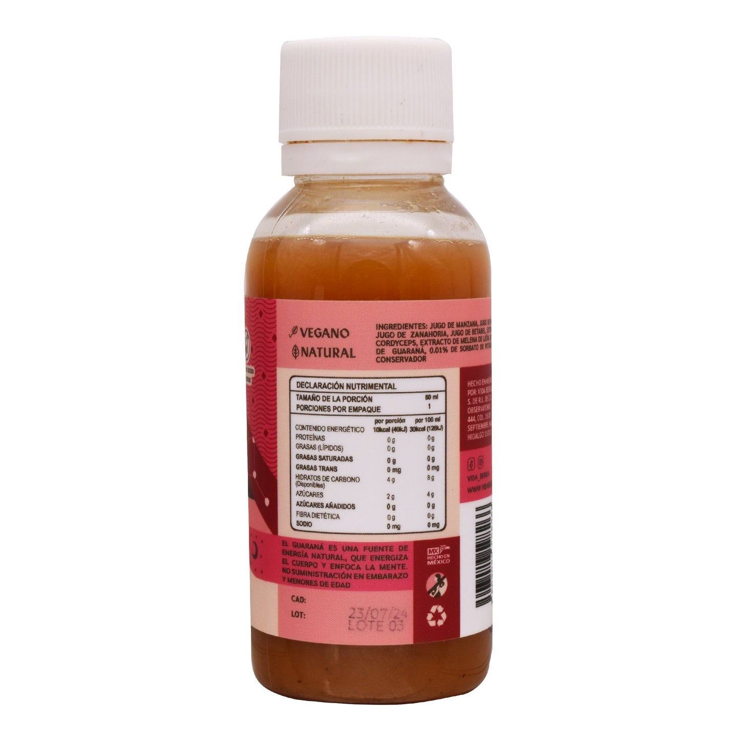 Shot Boost 60 Mililitros (VIDA BEBIDAS)