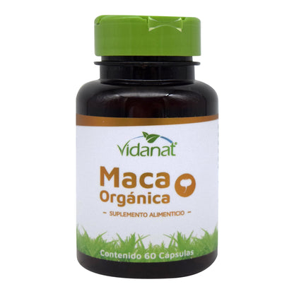 Maca 60 Cápsulas (VIDANAT/VITAMINAS)