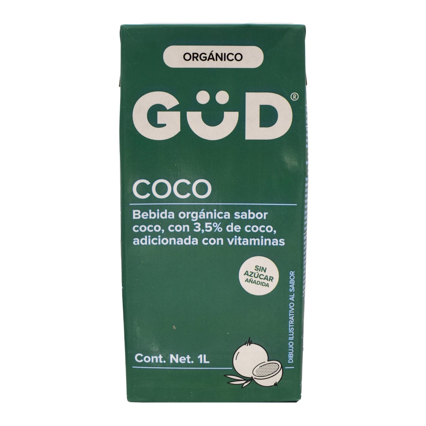 Bebida De Coco Sin Azucar 1 L (CALAHUA)