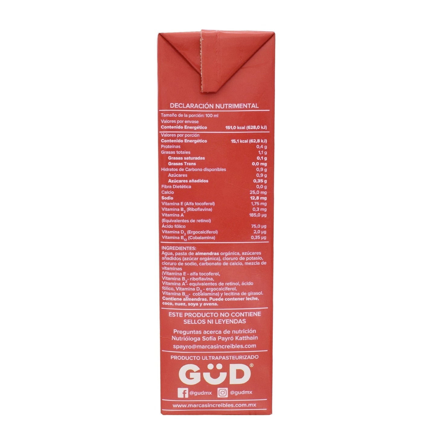 Bebida De Almendra 1 L (GUD)