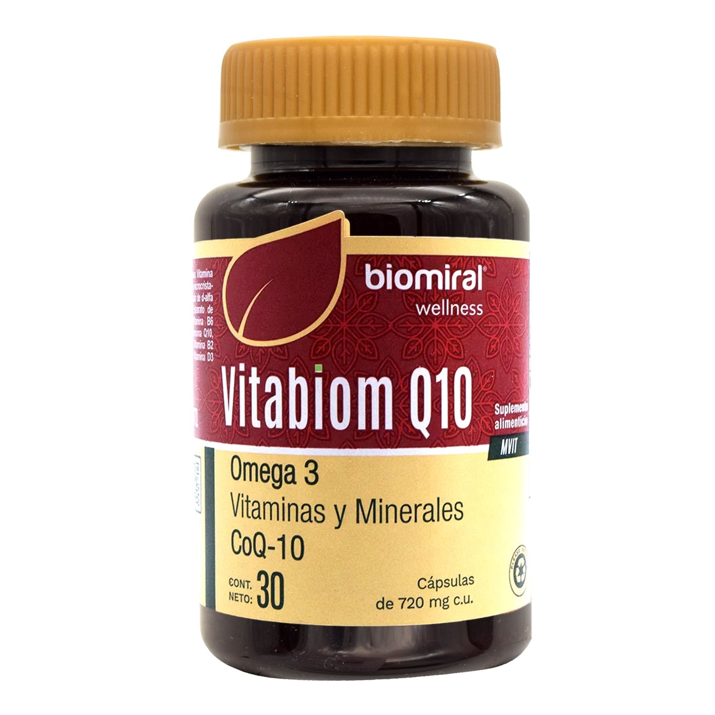 Omega 3 Y Coenzima Q 10 30 Cápsulas (BIOMIRAL)