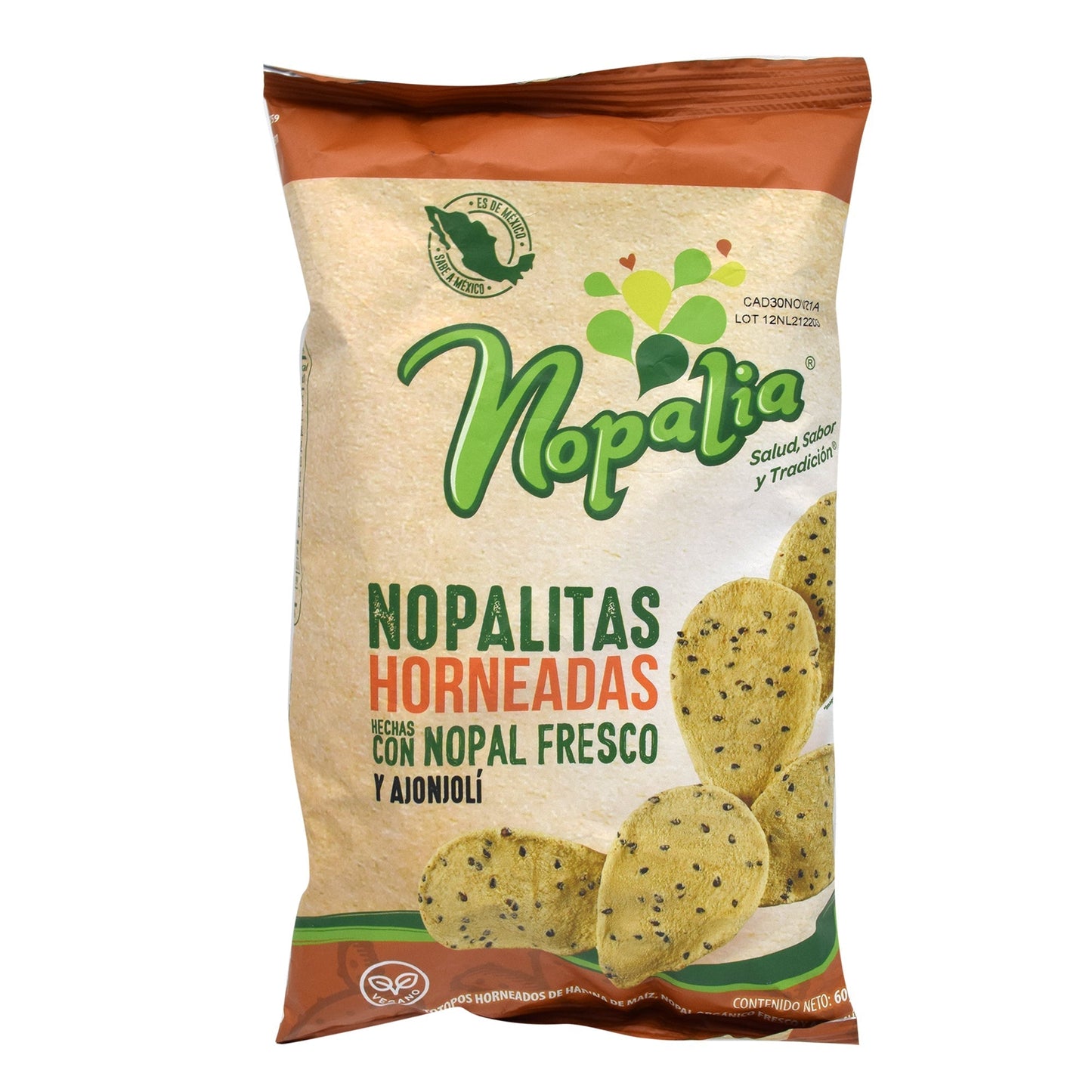Nopalitas Horneadas 60 G (NOPALIA)