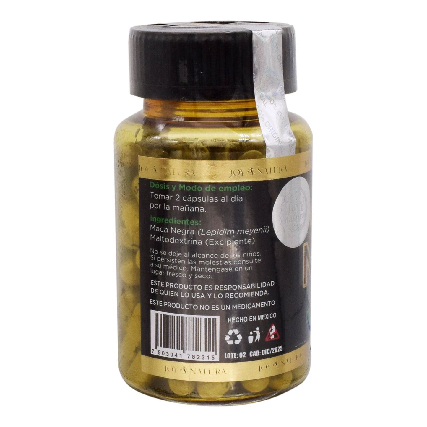 Maca Negra 90 Cápsulas (JOY NATURA)