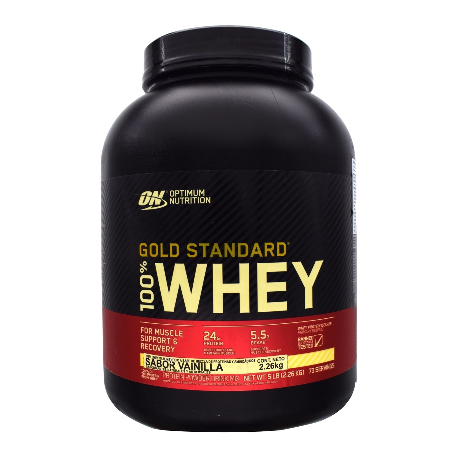 On 100% Whey Gold Std Vainilla 2.26 K (OPTIMUS NUTRITION)