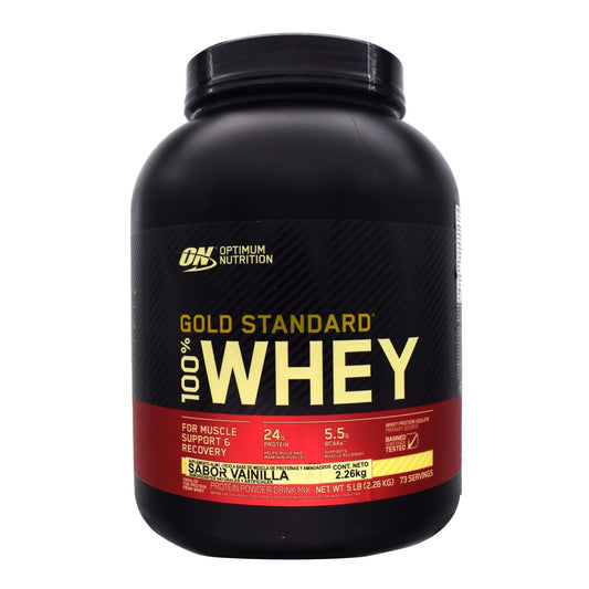 On 100% Whey Gold Std Vainilla 2.26 K (OPTIMUS NUTRITION)