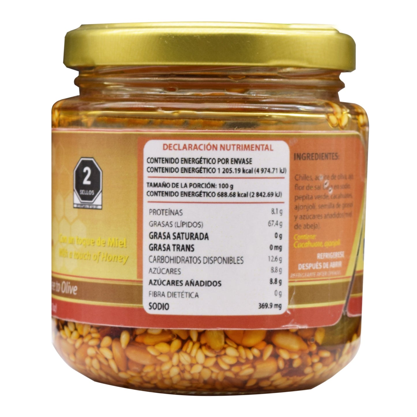 Chiles De Arbol Al Olivo 175 G (ARMONIA VITAL)