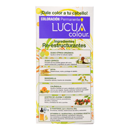 Tinte Castaí±o Expresso 150 Mililitros (LUCUA COLOUR)