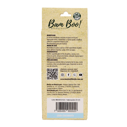Jabon Chocomenta 100 G (BAM BOO! LIFESTYLE)