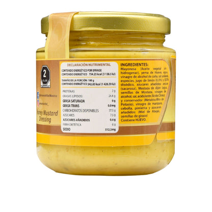 Aderezo De Mostaza Y Miel 220 G (ARMONIA VITAL)