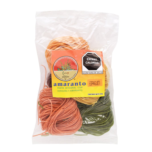 Pasta Integral Spaguetti 200 G (ARTE AMARANTO)