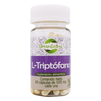L Triptofano 60 Cápsulas (GREENLICIOUS MX)