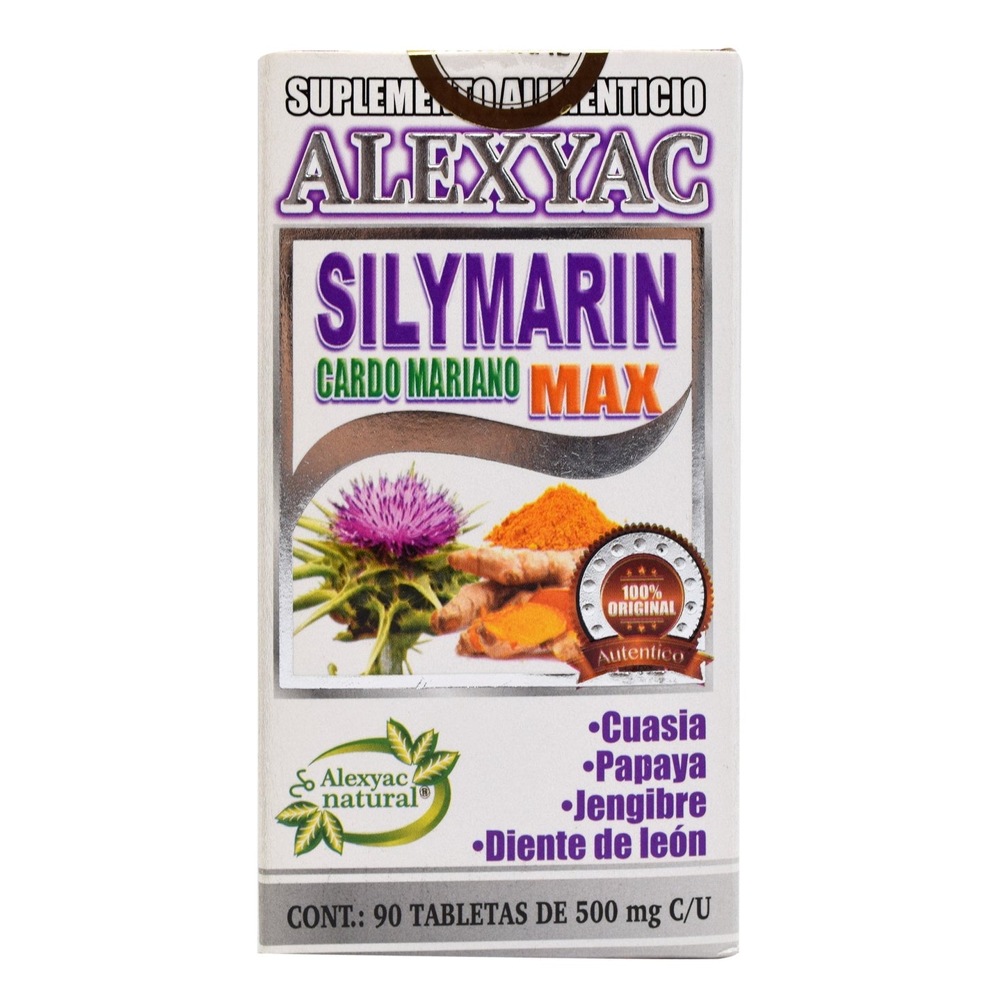 Silymarin Max 90 Tabletas (ALEXYAC NATURAL)