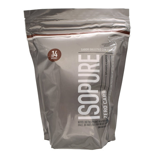 Isopure Zero Carb Cookies And Cream 454 Gr (GLANBIA)