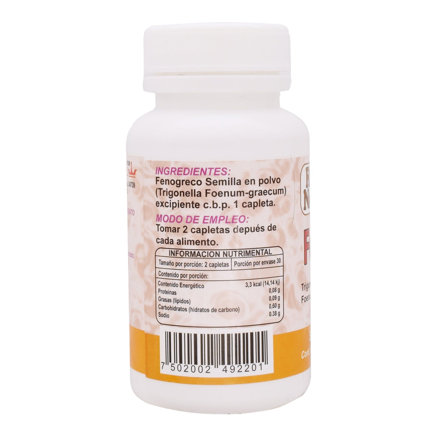 Fenogreco 60 Cápsulas (ROYALTY NATURAL)