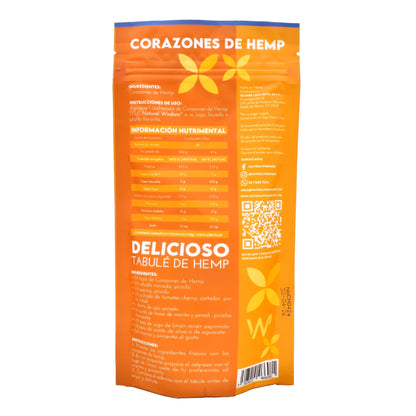 Corazones De Hemp 200 G (NATURAL WISDOM)