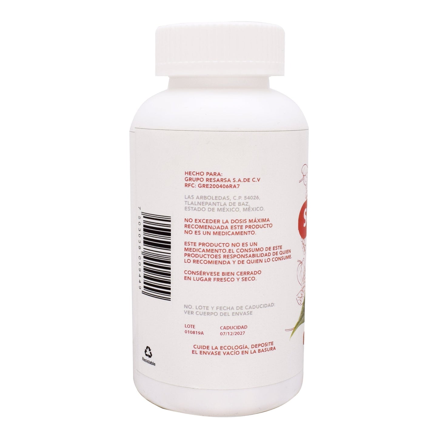 Schisandra 60 Cápsulas (RESARSA)