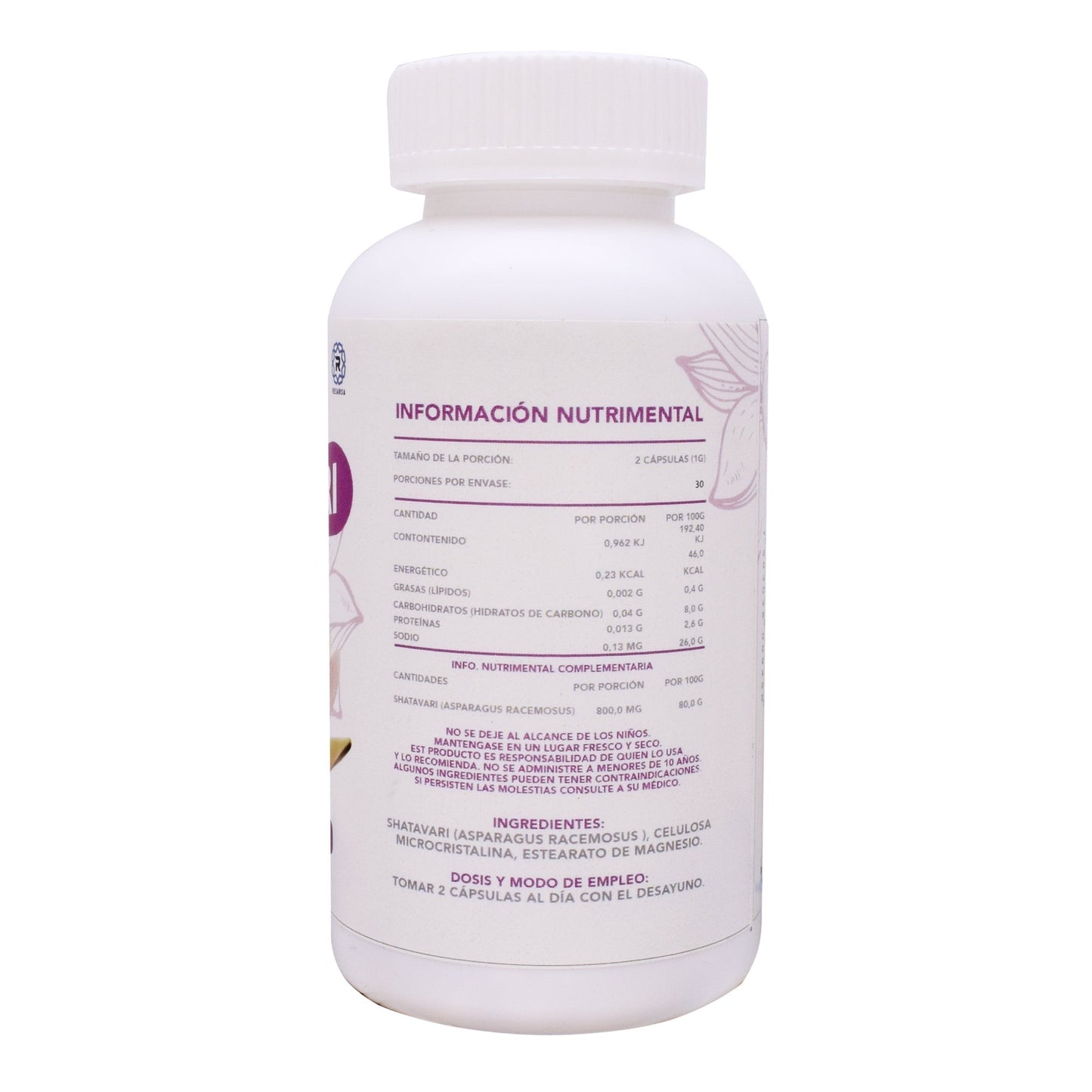 Shatavari 60 Cápsulas (RESARSA)