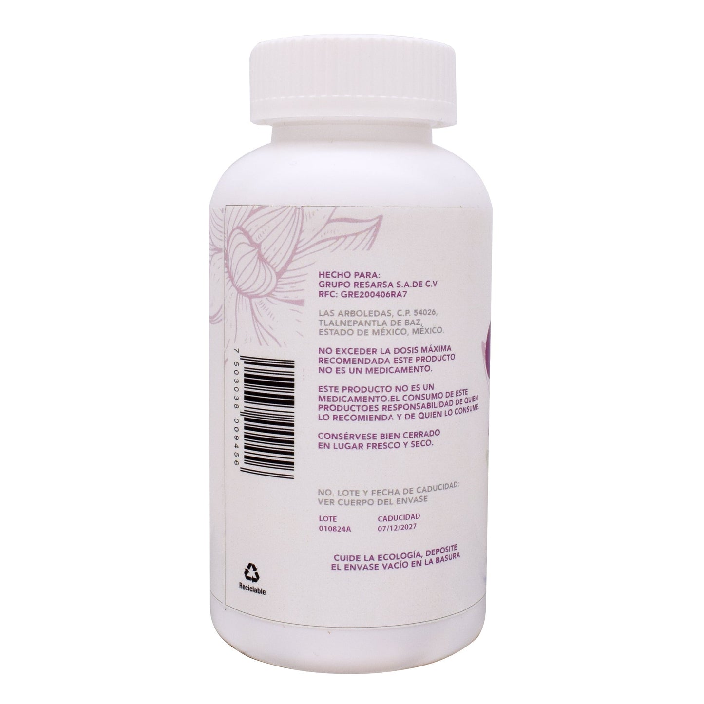 Shatavari 60 Cápsulas (RESARSA)