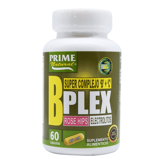 Complejo B Mas C 60 Cápsulas (PRIME NATURAL)