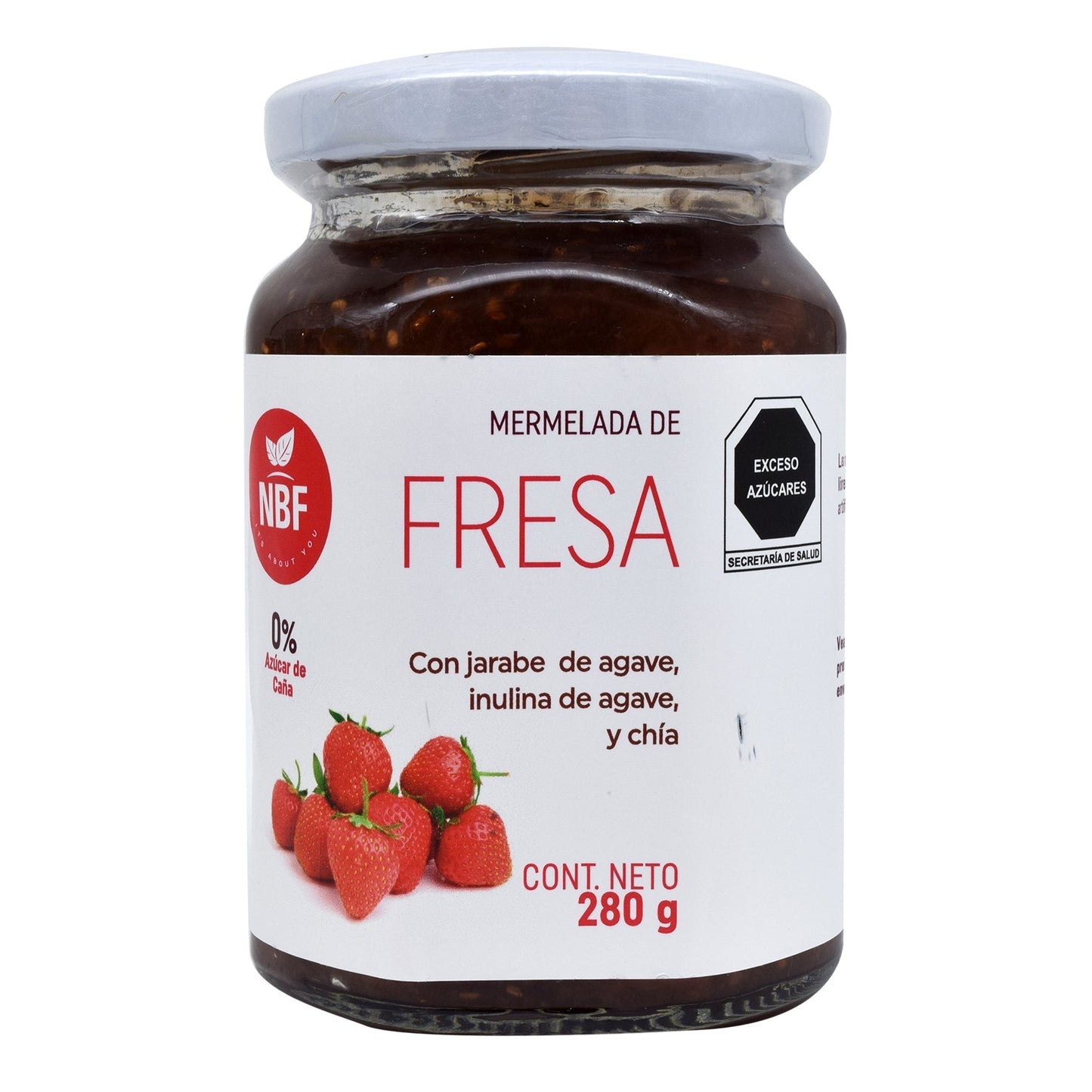 Mermelada Fresa Chia 280 G (NB FOODS)
