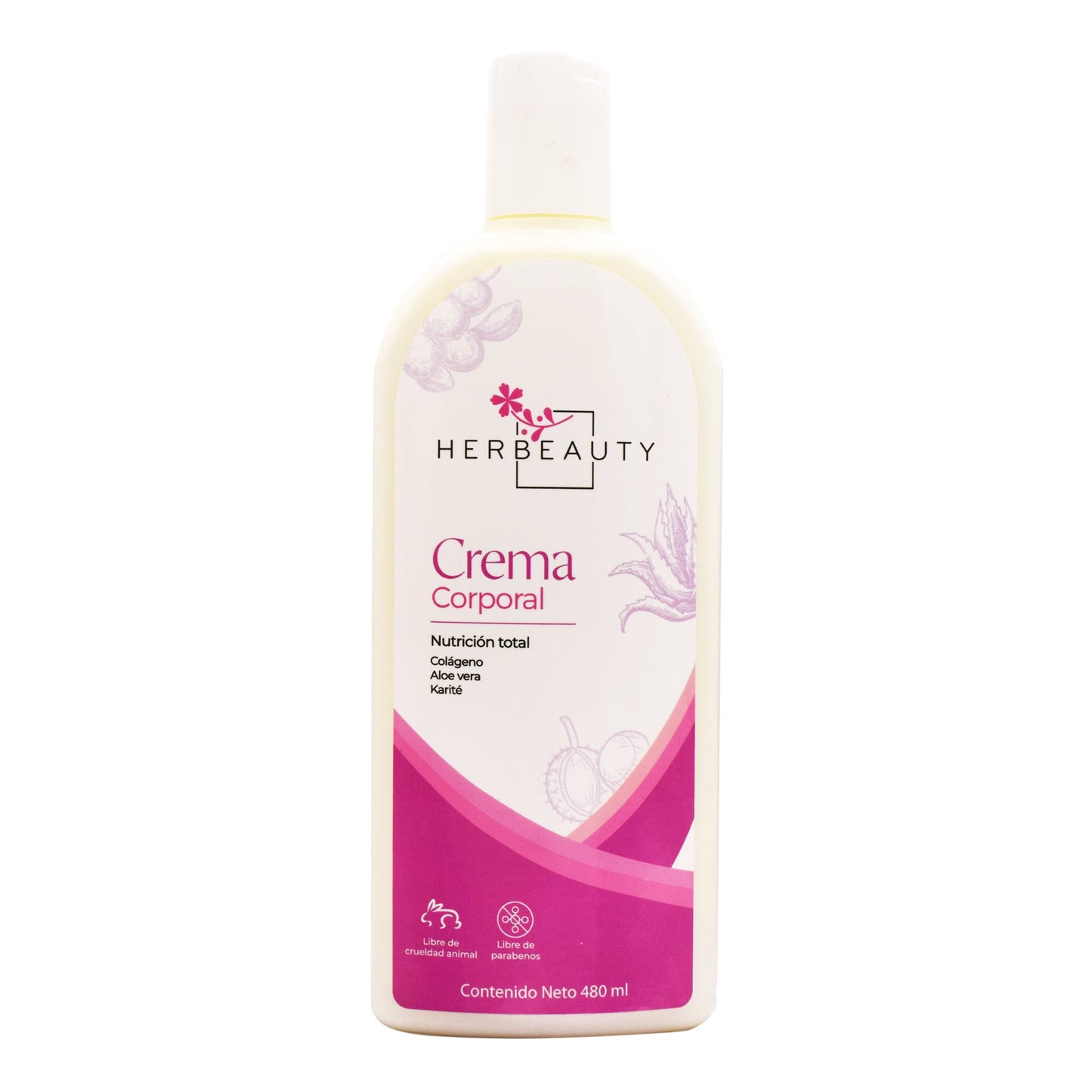 Crema Hidratante De Colageno Aloe Y Karite 480 Mililitros (Colágeno)
