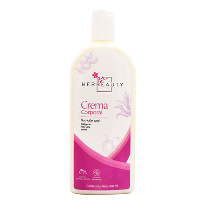 Crema Hidratante De Colageno Aloe Y Karite 480 Mililitros (Colágeno)