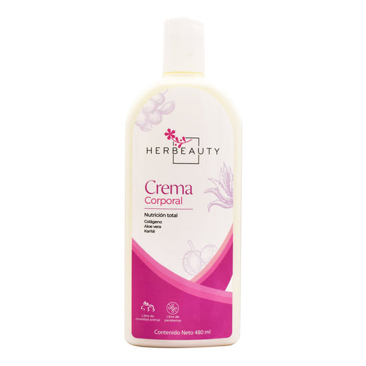 Crema Hidratante De Colageno Aloe Y Karite 480 Mililitros (Colágeno)