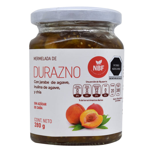 Mermelada Durazno Chia 280 G (NB FOODS)