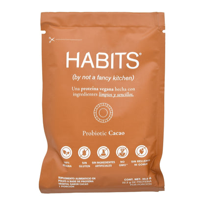 Proteina Vegetal Cacao 30.5 G (PAQUETE 16) (HABITS)