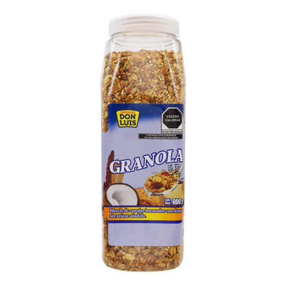 Granola Sin Azucar Frasco 600 G (DON LUIS)