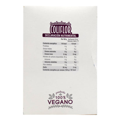 Tostadas De Coliflor 156 G (CINCA)