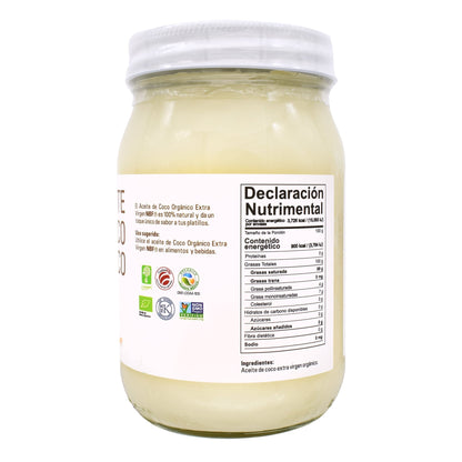 Aceite De Coco 450 Mililitros (NB FOODS)