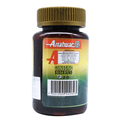 Ginseng Siberiano 30 Cápsulas (ANAHUAC)