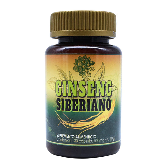 Ginseng Siberiano 30 Cápsulas (ANAHUAC)