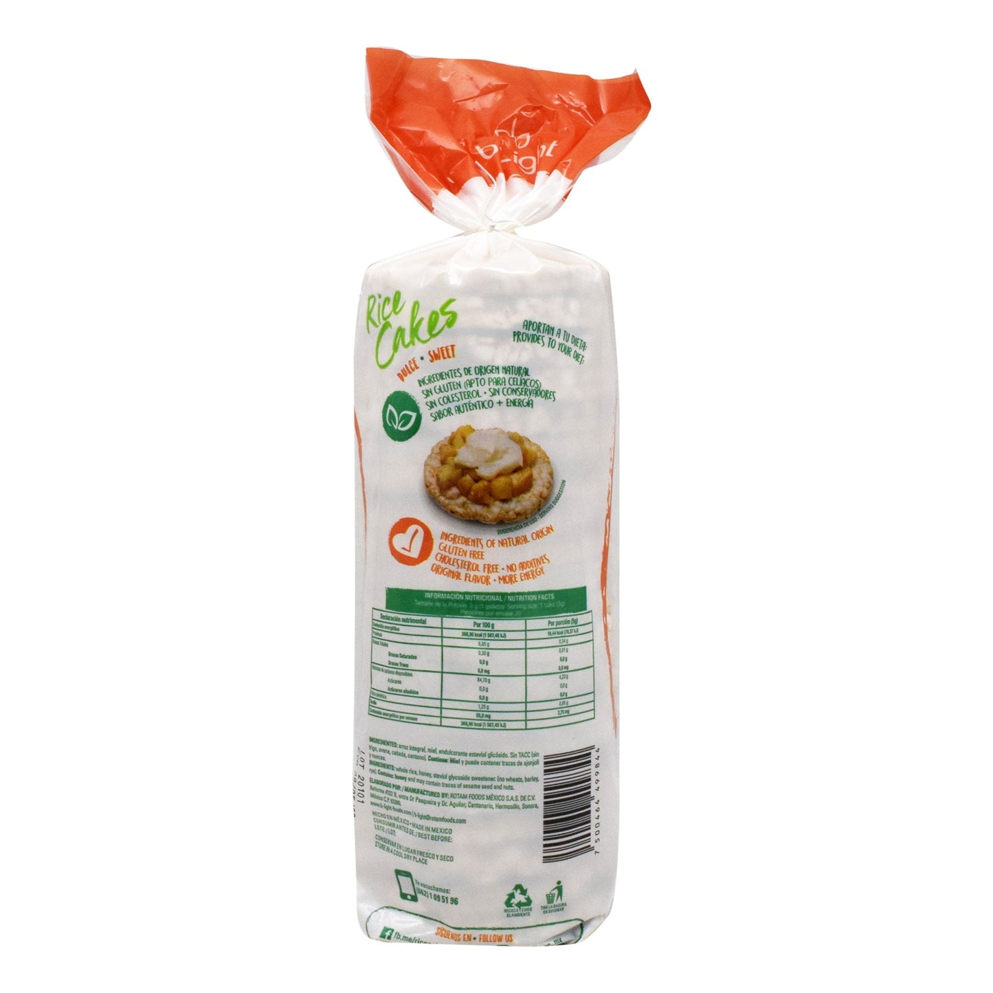 Galleta De Arroz Sab Dulce 100 G (B LIGHT)