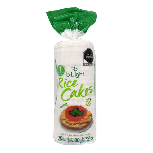 Galleta De Arroz Sab Natural 100 G (B LIGHT)