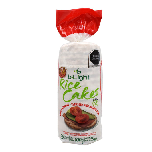 Galleta De Arroz Sab Linaza Y Ajonjoli 100 G (B LIGHT)