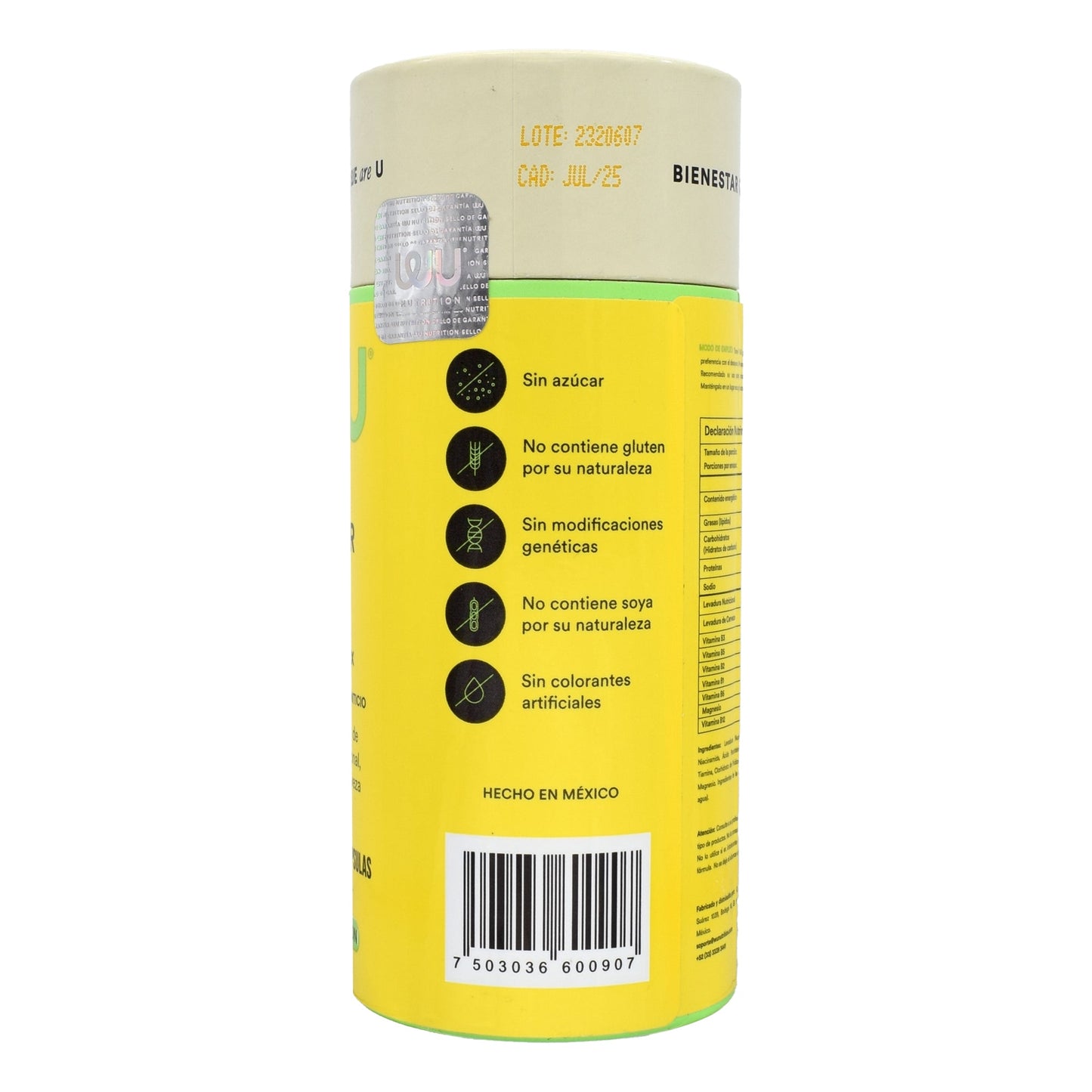 Complejo B 120 Cápsulas (WU NUTRITION)